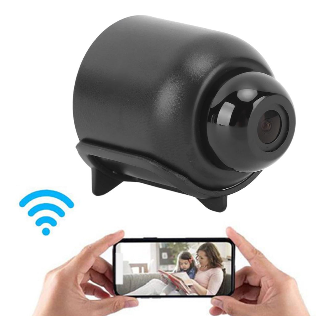 กล้องความละเอียดสูง WIFI mini 1080P พร้อมการเชื่อมต่อ การตรวจจับการเคลื่อนไหว ขนาดเล็ก การติดตั้งอัจฉริยะ เหมาะสําหรับใช้ในบ้านและกลางแจ้ง