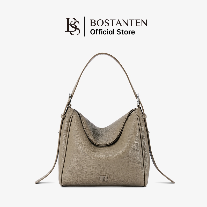 Bostanten กระเป๋าสะพายข้างผู้หญิงใช้งานได้จริงความจุขนาดใหญ่กระเป๋าอเนกประสงค์