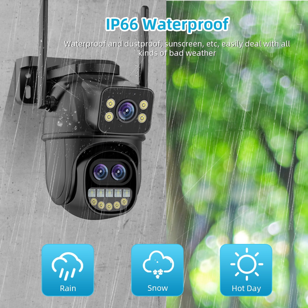 LLSEE ICSEE สามเลนส์ 12MP 6K 8X Optical Zoom รูปที่ 8