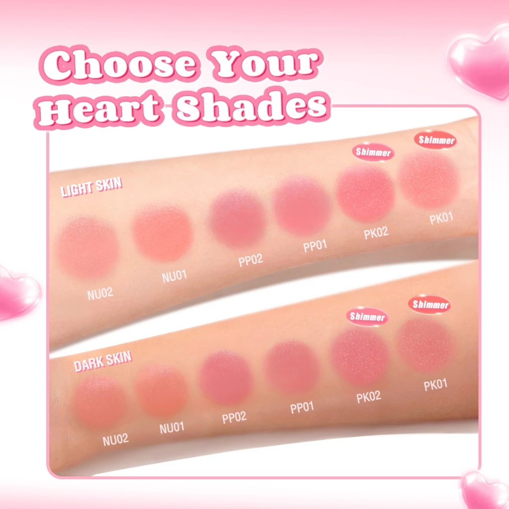 Pinkflash Moisturizing Watery Blush Stick ชุ่มชื้น กันน้ำ thumbnail 10