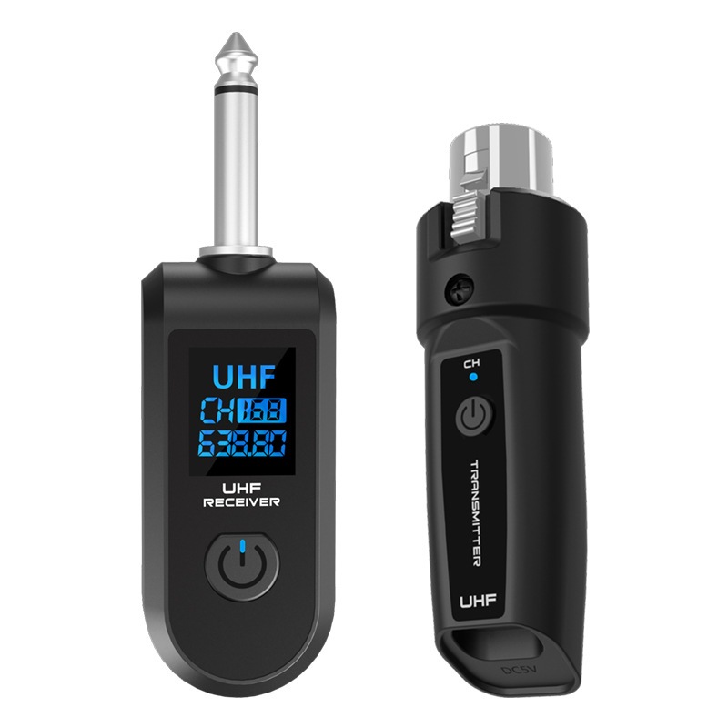 K1 2.4Ghz ระบบไมโครโฟนไร้สายตัวรับสัญญาณ XLR สำหรับเครื่องผสมแบบไดนามิก PA กีตาร์
