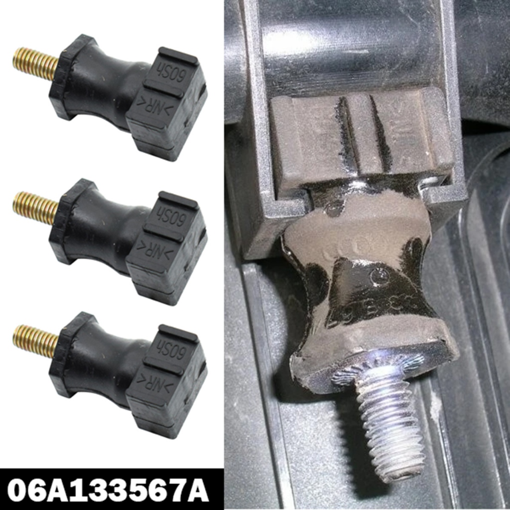 3pcs รอง Air ปั๊มยึดบัฟเฟอร์หยุด Stopper สําหรับ Audi A3 8L 8P A4 B5 B6 B7 A6 C5 C6 A8 D3 Q7 4L TT 8