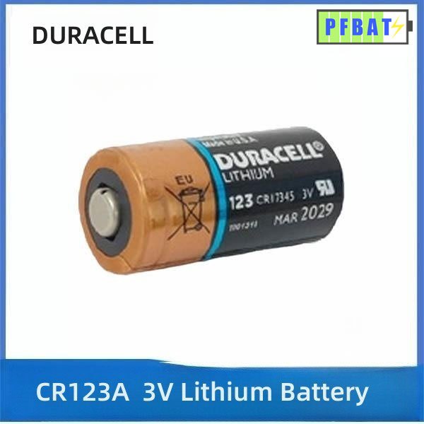 Duracell CR123A CR123 123A 123 CR17345 แบตเตอรี่ลิเธียม 3V สําหรับออดกล้อง