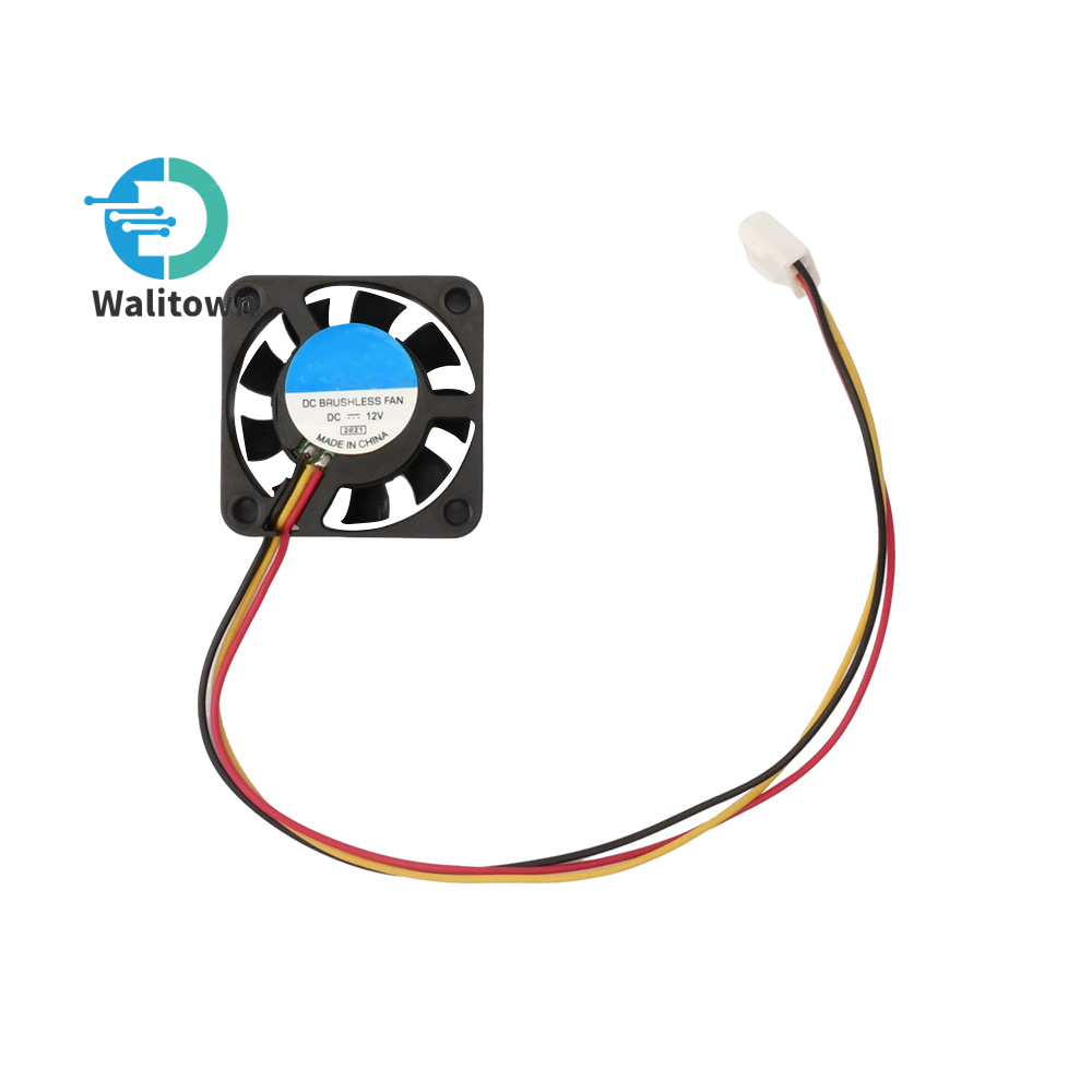 4010 12V 3PIN 40MM พัดลมระบายความร้อนคอมพิวเตอร์แบบไม่มีแปรง