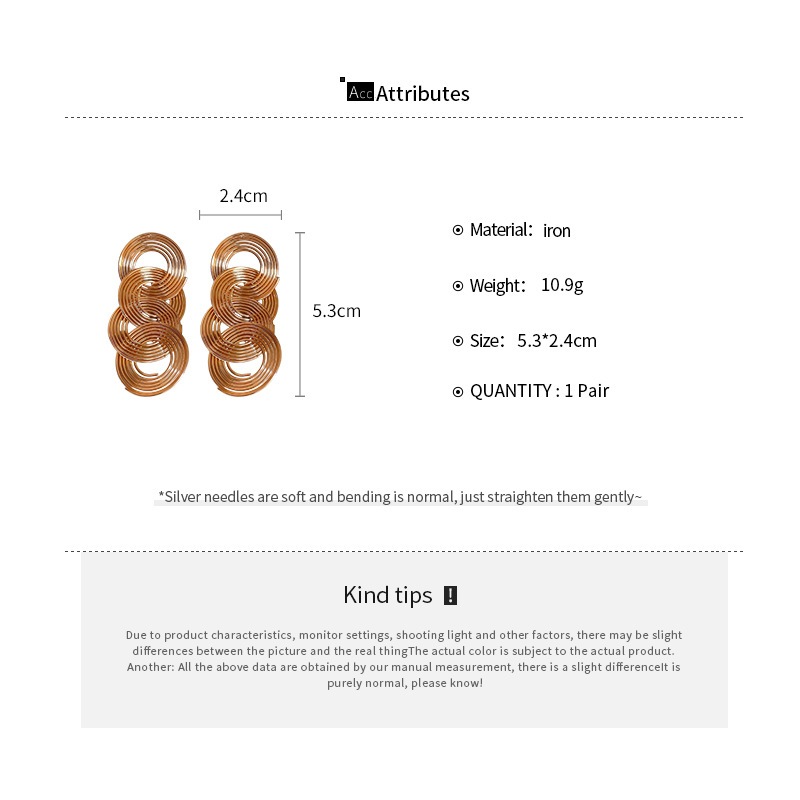 เดรช เข็มเงินโอ้อวดประสานพู่ต่างหูต่างหูสไตล์เย็นยุโรปและอเมริกา - รูปที่ 7