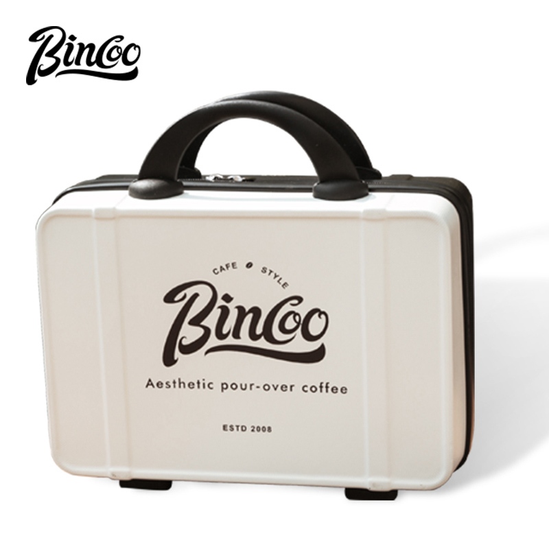 Bincoo Coffee Suitcase Hand-brewed Coffee Set กล่องเก็บของแบบพกพาสําหรับเดินทางกลางแจ้ง