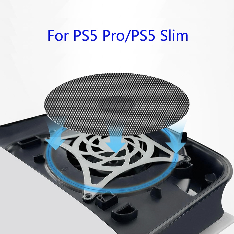 ตัวกรองฝุ่นสำหรับพัดลม PS5 Pro/PS5 Slim Console (ไม่รองรับ PS5 รุ่นปกติ!!!)