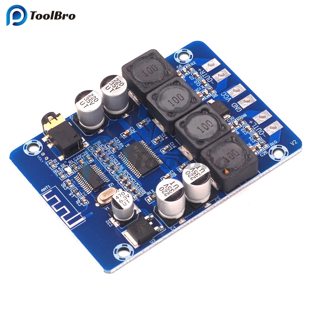 Xh-m314 BLE 2 *45W Dual Channel AUX TPA3118D2 สเตอริโอดิจิตอลเสียงเครื ่ องขยายเสียงบอร ์ ด