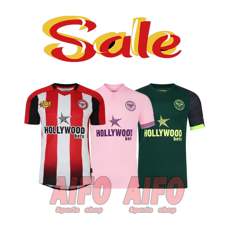 คุณภาพสูง Brentford Home Away Jersey 24/25 ฟุตบอลฟุตบอลเสื้อฟุตบอลผู้ชายกีฬาเสื้อยืดแฟนเวอร์ชั่น