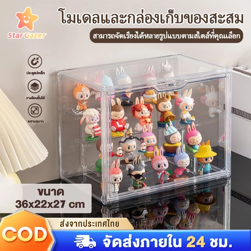 ตู้ป๊อปมาร์ท กล่องใส่โมเดล ตู้โชว์ตุ๊กตา กล่องตัวละคร ตู้โมเดล กระเป๋า โชว์ตุ๊กตาญี่ปุ่น ของสะสม ตกแต่งตุ๊กตาอะคริลิคใส