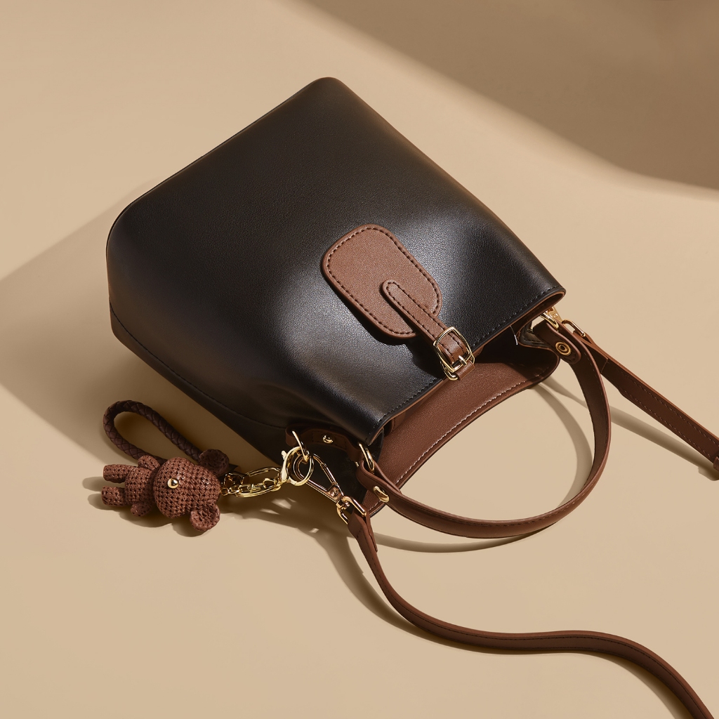 FOXER กระเป๋า สะพายข้าง สุภาพสตรี หนังพรีเมี่ยม ฤดูใบไม้ร่วง และฤดูหนาว สวมใส่ทุกวัน สบายๆ - รูปที่ 6