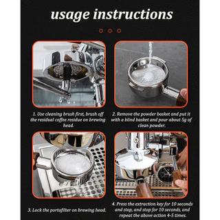 Cocious Coffee Backflush Disk Backflush Basket Blind Filter Basket Clean Acceessories สําหรับ Gemilai Breville