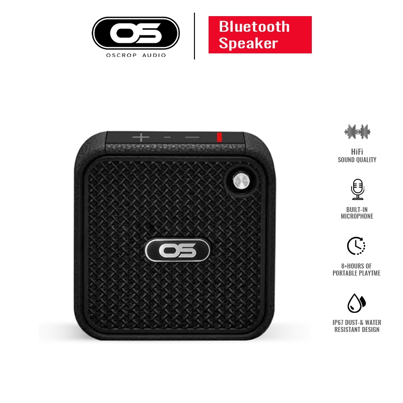 【รับประกัน 1 ปี】Mini Bluetooth Speaker ลำโพงบลูทูธพกพามินิ กะทัดรัดและกันน้ำ