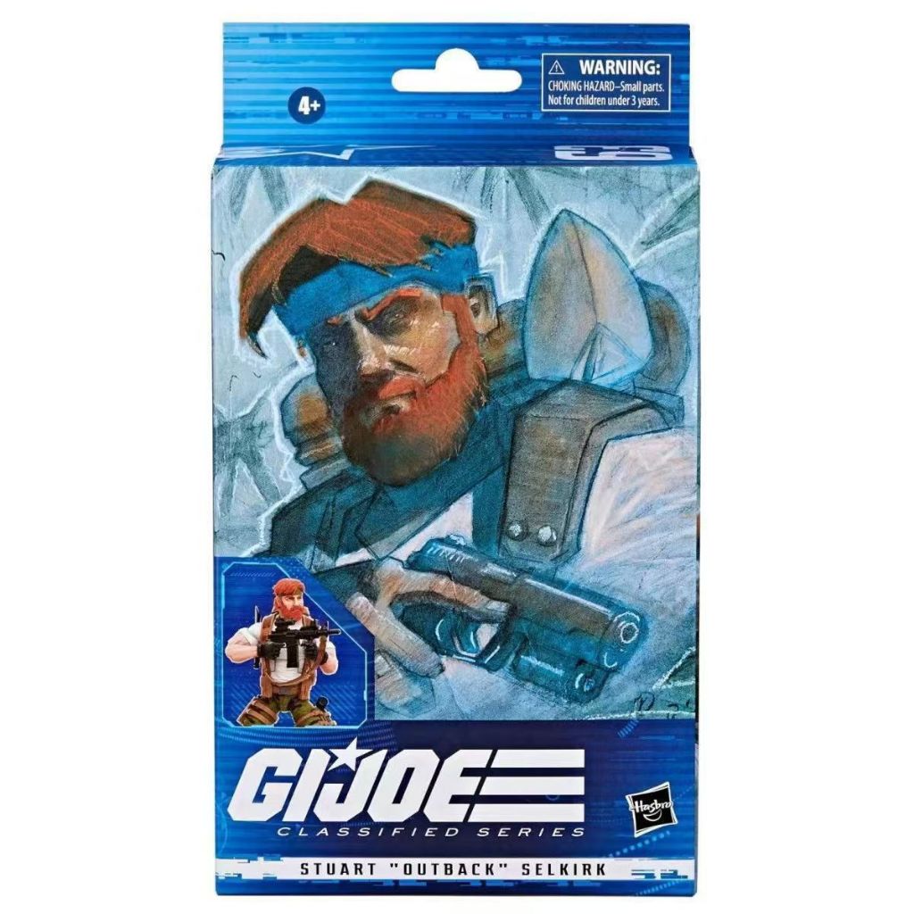 จีไอ Joe GI JOE Classified Series 6" Stuart Outback Selkrk 63 Action Figure ของเล่นคอลเลกชันงานอดิเร