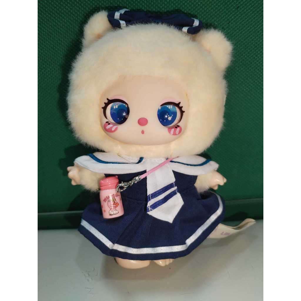[ไม่มีตุ๊กตา] Lila Lucky Cat ชุดน่ารัก, ชุด Lila เสื้อฮู้ดตุ๊กตาอุปกรณ์เสริมน่ารักตกแต่งผ้าเล็กๆ
