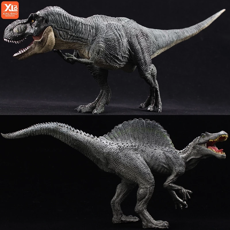 จําลองยุคก่อนประวัติศาสตร์ไดโนเสาร์จูราสสิ Indominus Rex Spinosaurus สัตว์รุ่น Action Figures Solid PVC ของเล่นสําหรับเด็ก