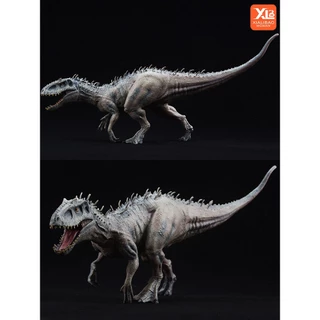 จําลองยุคก่อนประวัติศาสตร์ไดโนเสาร์จูราสสิ Indominus Rex Spinosaurus สัตว์รุ่น Action Figures Solid PVC ของเล่นสําหรับเด็ก