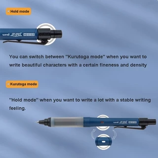 ใหม่ Uni M5-1009GG Alpha-Gel Switch ดินสอกด Hold & Kuru Toga อัตโนมัติ 0.5 มม. นุ่มสบาย Grip Limited