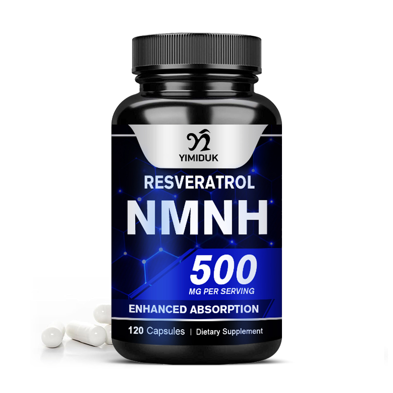 Nmnh (NMN อาหารเสริมทางเลือก) (Dihydronicotinamide Mononucleotide) 500mg,120 Count NAD อาหารเสริมเพื่อเพิ่มระดับ NAD+