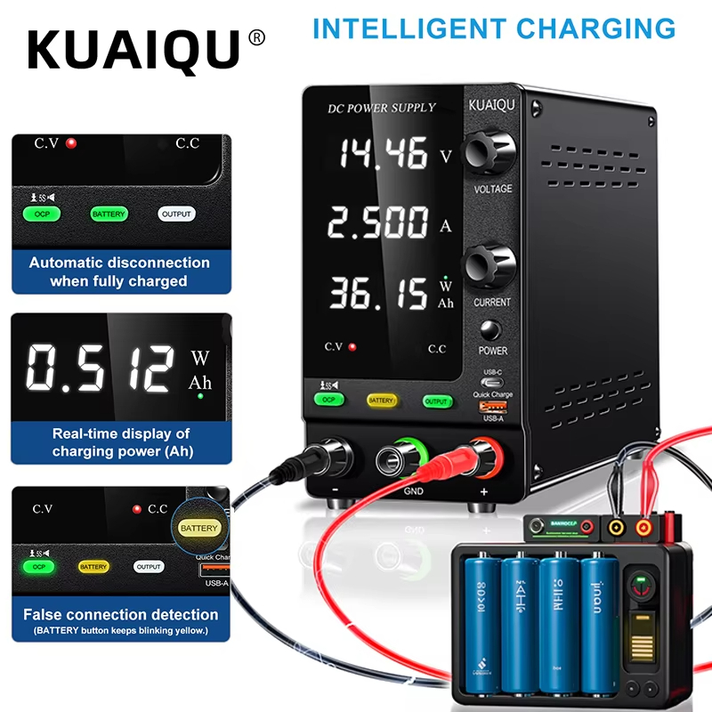 NICE-POWER dc power supply แหล่งจ่ายไฟ DC แหล่งจ่ายไฟ DC แบบปรับได้ แหล่งจ่ายไฟแบบสวิตช์ปรับได้ 120V 3A 30V 10A 60V 5A เครื่องมือซ่อมโทรศัพท์