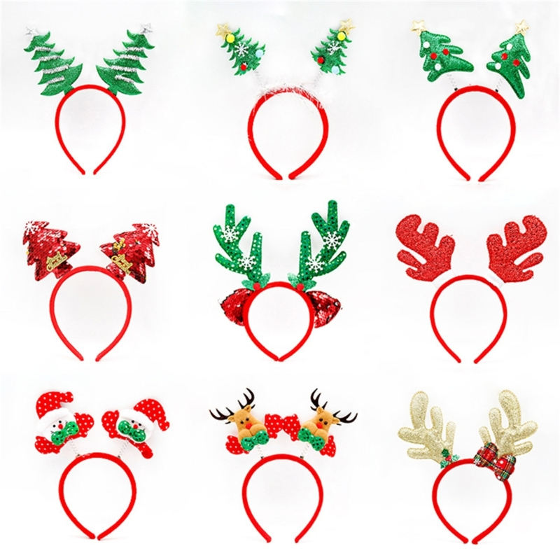 Alia Party Hairband Festival Props Family Gathering Headdress อุปกรณ์คริสต์มาส