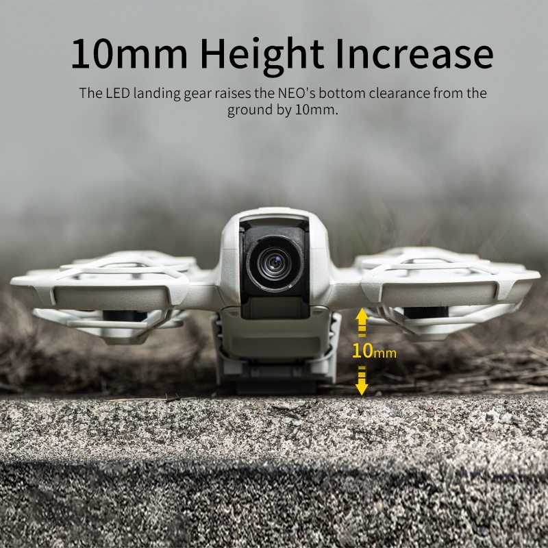 เข้ากันได้กับเกียร์ลงจอดเรืองแสง DJI NEO, อุปกรณ์เสริมขาตั้งกล้องแสงโดรนกลางคืน