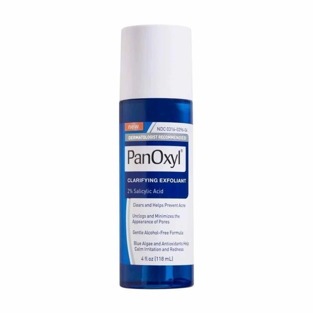 [ของแท้]PanOxyl Clarifying Exfoliant 2% Salicylic Acid 118ml