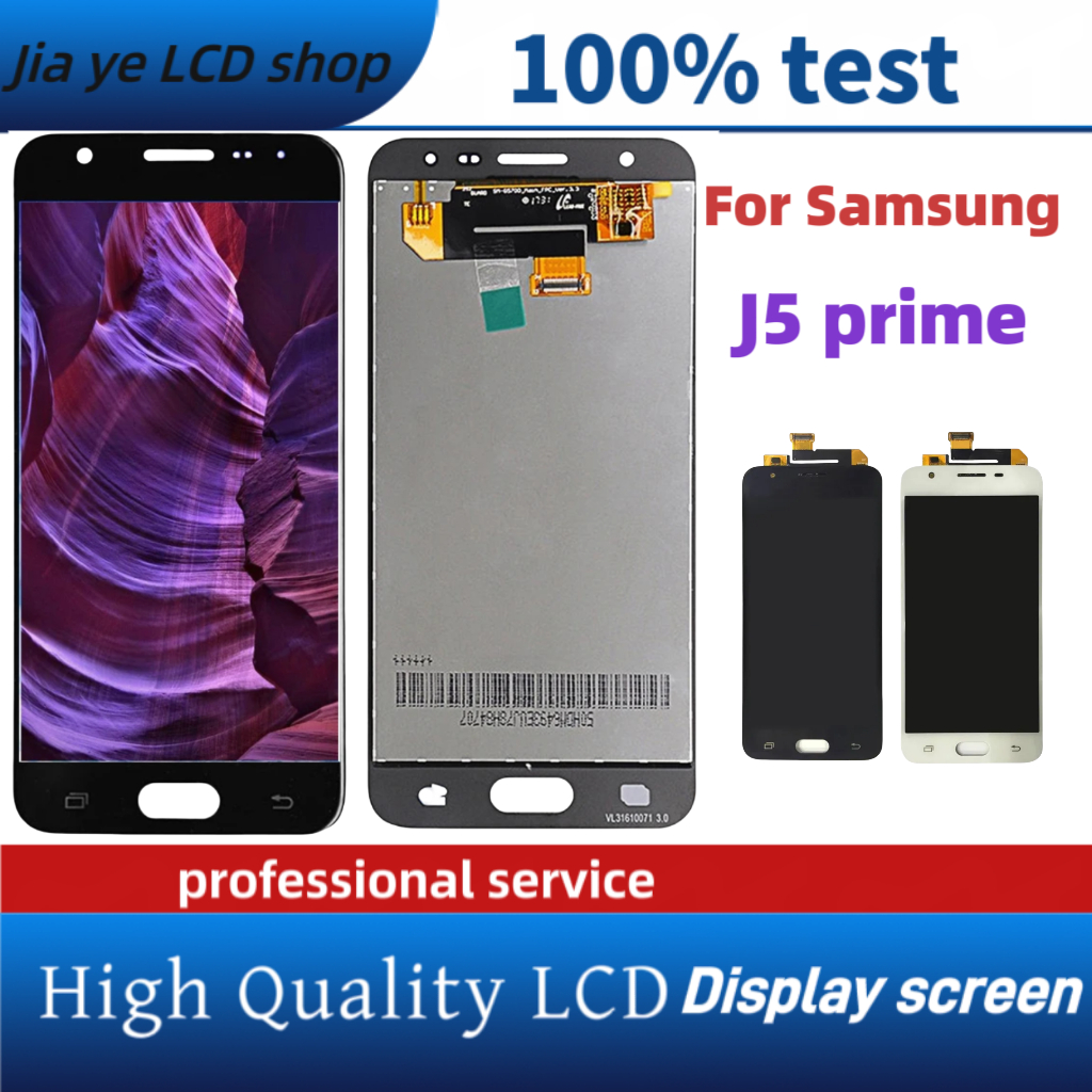 สําหรับ Samsung J5 Prime G570 G570M G570F G570F/DS จอแสดงผล LCD หน้าจอสัมผัสอะไหล่