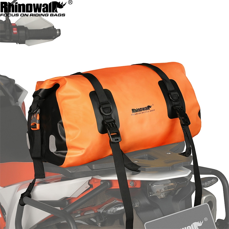 Rhinowalk Waterproof Motorcycle Travel Tail Bag กระเป๋าเก็บของมอเตอร์ไซค์(20L-65L)