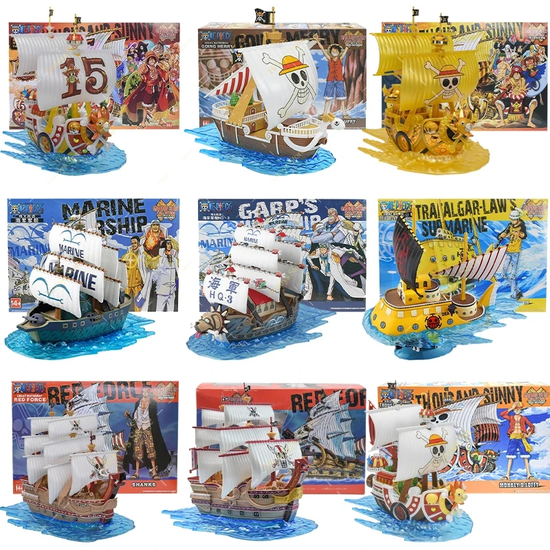 ของเล่นโมเดลฟิกเกอร์ One Piece Luffy Shanks Boa