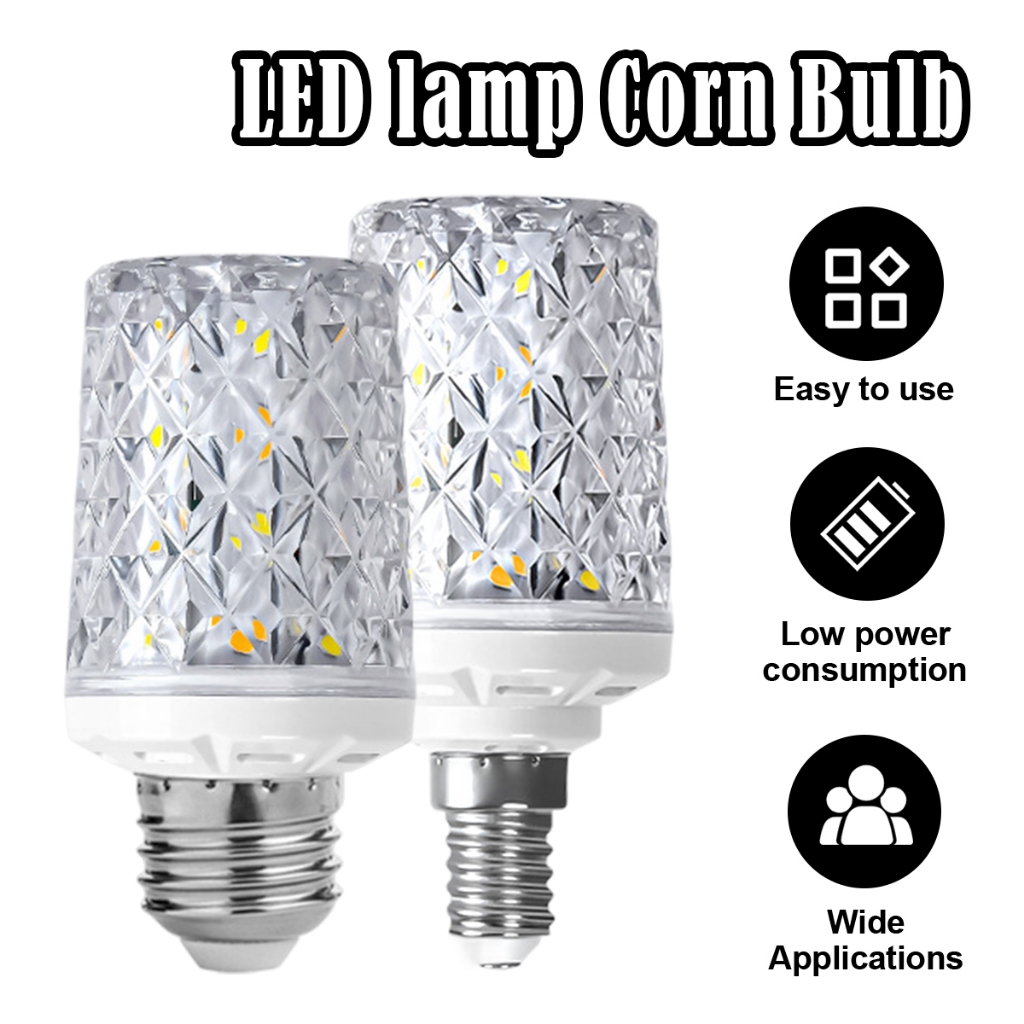 E14 E27 หลอดไฟข้าวโพด Led 24W 30W 40W 50W Super ตกแต่งหลอดไฟห้องอุ่น SMD5730 ชิปเย็นไฟสีขาวโคมไฟบ้าน High-power Living เปลี่ยนฮาโลเจนโคมระย้าประหยัดพลังงาน