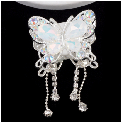 Spacer ลูกปัดผีเสื้อพู่อุตสาหกรรมหนักลูกปัด Handmade Key Chain