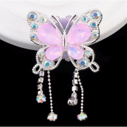 Spacer ลูกปัดผีเสื้อพู่อุตสาหกรรมหนักลูกปัด Handmade Key Chain - รูปที่ 2