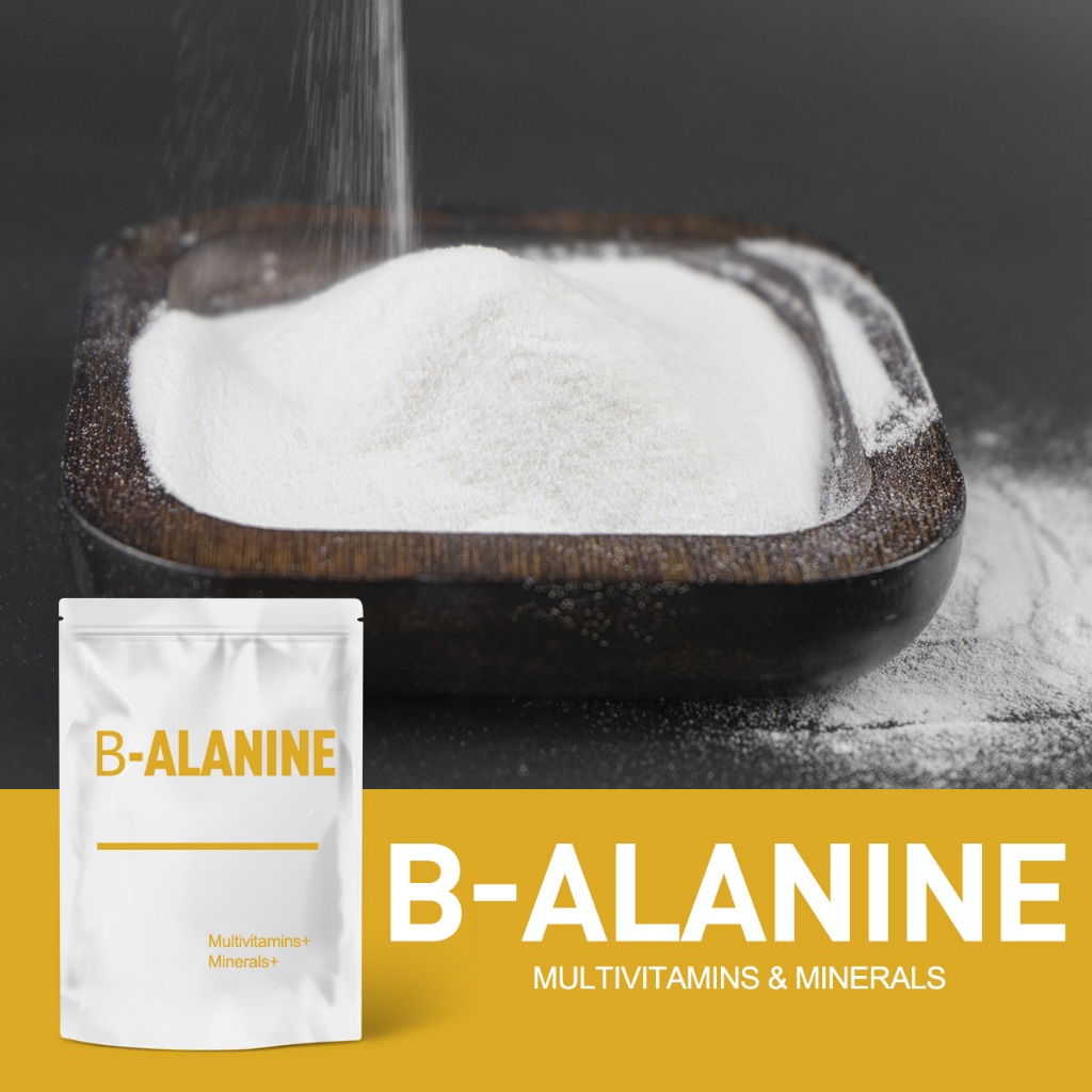 จัดหาเฉพาะจุด β-ผงลานีน ฟิตเนสอาคารกล้ามเนื้อปั๊มไนโตรเจน โรงงานการบริโภคเกรดอาหารวัตถุดิบ 500ก/1000ก คาส: 107-95-59