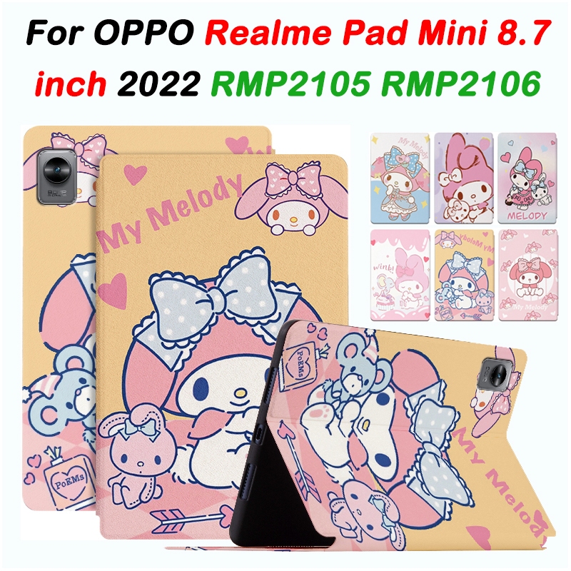 สําหรับrealme Pad Mini 8.7 นิ้ว 2022 RMP2105 RMP2106 คุณภาพสูงหนังการ์ตูนDrop Resistantกรณีแท็บเล็ต