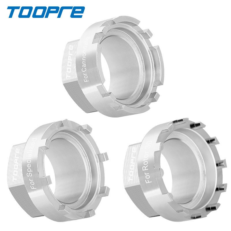 Toopre Mountain จักรยาน Disc Jaw ล็อคแหวนเครื่องมือกําจัดสําหรับ ROTOR Crankset Disc ติดตั้ง