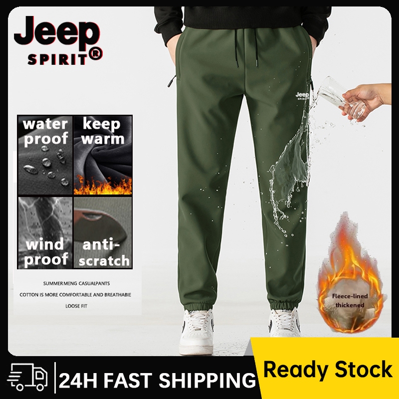 JEEP SPIRIT Winter Waterproof Pants For Men