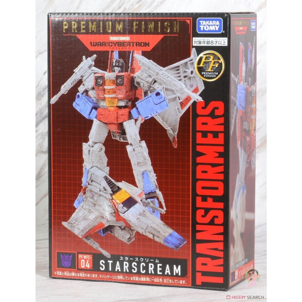 TakaraTomy Transformers Premium Finish PF WFC-04 Starscream แอ็คชั่นฟิกเกอร์