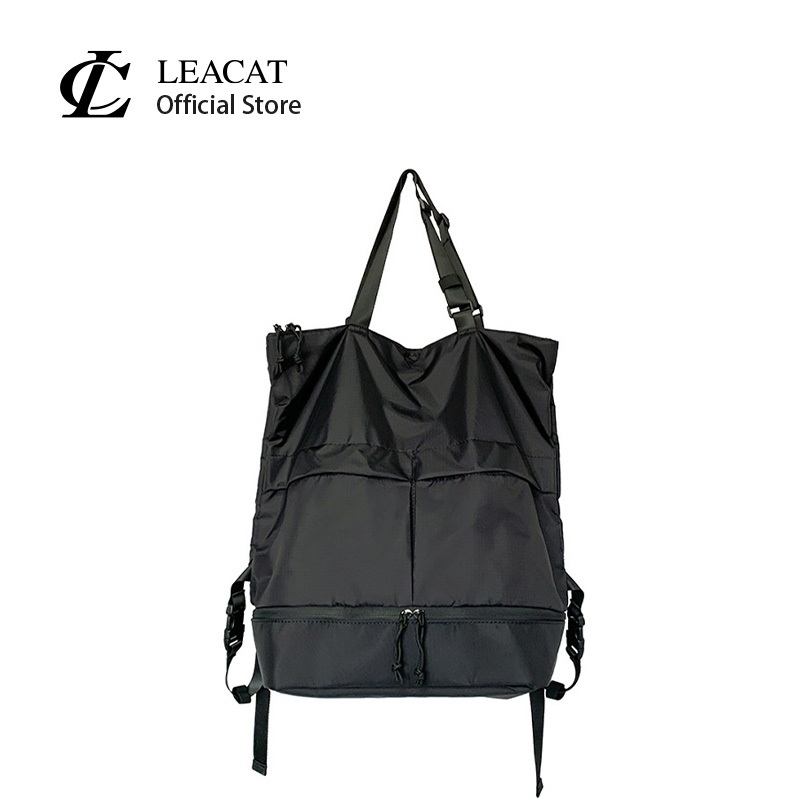 Leacat กระเป๋าเป้สะพายหลัง กันน้ํา ความจุขนาดใหญ่