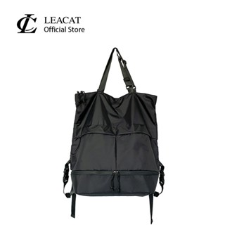 Leacat กระเป๋าเป้สะพายหลัง กันน้ํา ความจุขนาดใหญ่