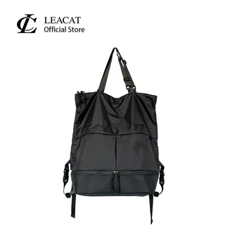 Leacat กระเป๋าเป้สะพายหลัง กันน้ํา ความจุขนาดใหญ่
