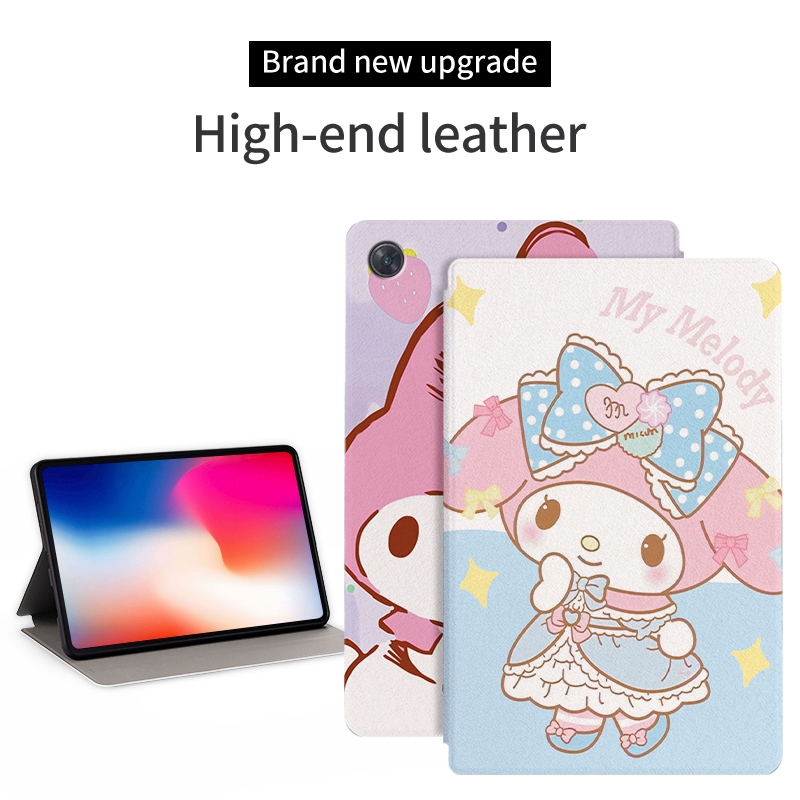 สําหรับ Lenovo Tab M8 M9 M10 M11 8 9 10.1 10.3 10.61 11 นิ้ว HD FHD LTE แฟชั่น Melody Flip Stand ฝาครอบหนังสําหรับ Lenovo TB331 TB330 TB125FU TB128 TB328 TB-X306 TB310FU TB300FU TB300FU - รูปที่ 2