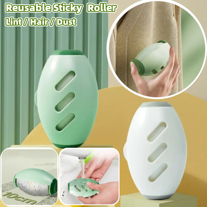2pcs Reusable Strong Sticky Lint Roller ล้างทําความสะอาดได้ PortableTravel Lint Remover สัตว์เลี้ยงขนสัตว์เสื้อผ้า Plush พรมห้องนอนฝุ่นเครื่องมือกําจัด