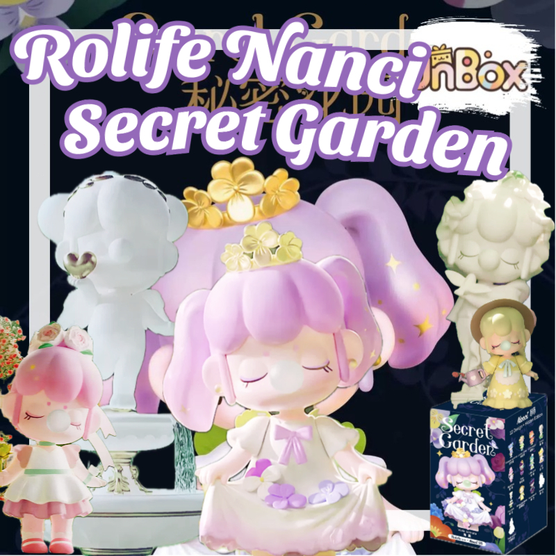 [กล่องสุ่ม พร้อมส่ง] Rolife Nanci Secret Garden Series จุ่มเดี่ยว ลุ้นซีเคร็ท Action Figurine Myster