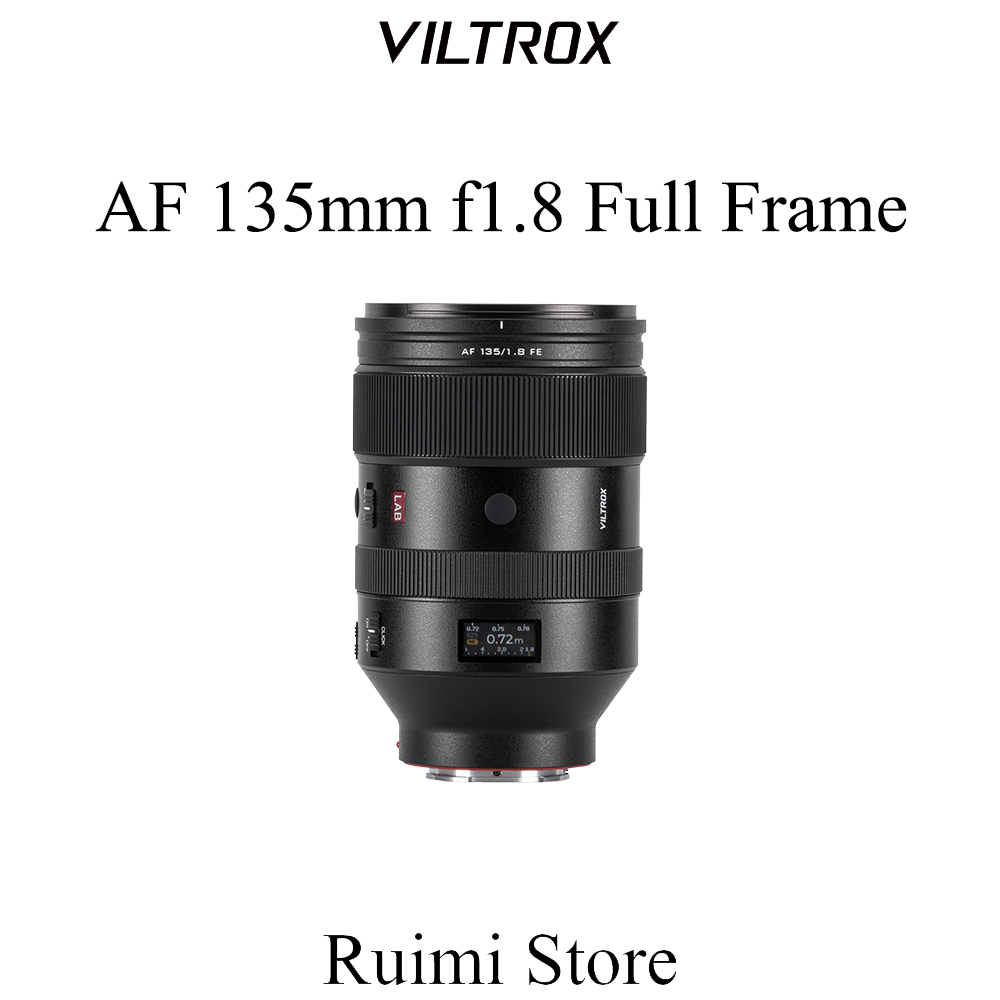 Viltrox 135 มม. f1.8 เลนส์โฟกัสอัตโนมัติแบบฟูลเฟรมสําหรับ FE Mount LAB Series 135mm f1.8