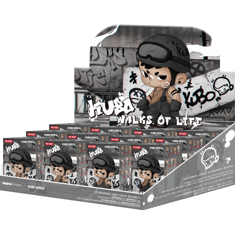 ⚡เตรียมการจัดส่ง⚡POPMART KUBO Walks of Life