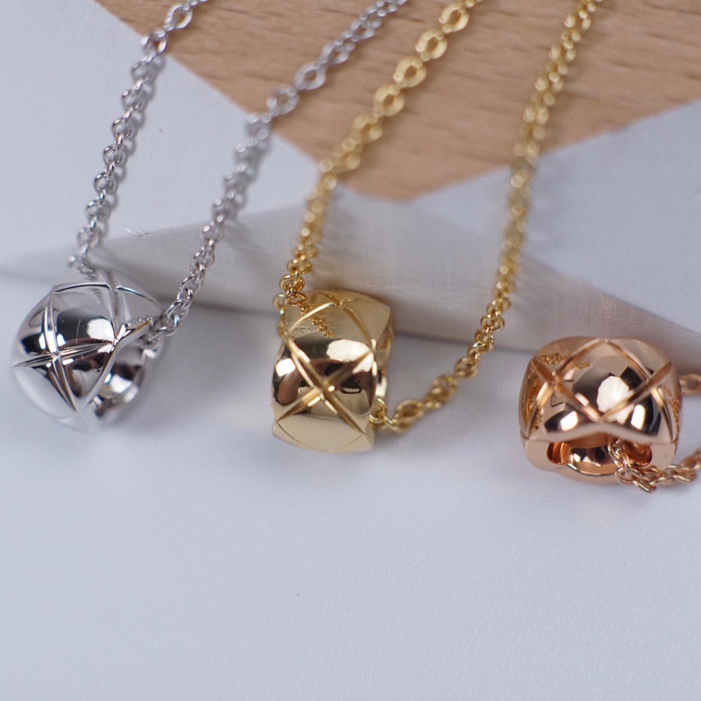 2023 ใหม่ COCO RUSH SERIES JENNIE SAME BEAN NECKLACE