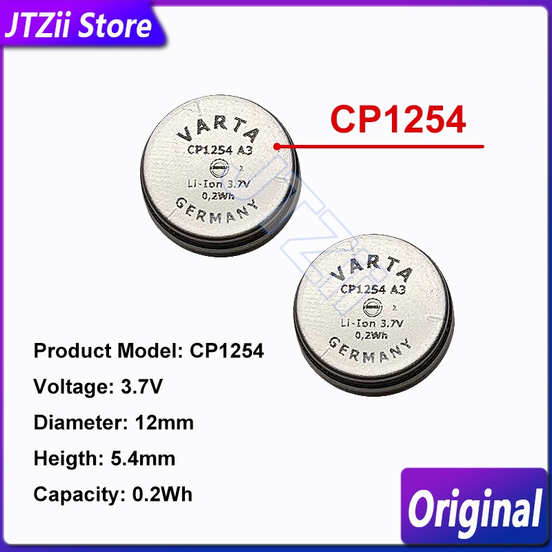 แบตเตอรี่ Varta CP1254 A3 3.7V สําหรับ SONY WF-SP900 WF-1000XM3 WF-SP700N WF-1000X WF-XB700 WF-H800
