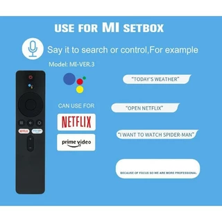 ใหม่สําหรับ Xiaomi MI กล่อง S บลูทูธรีโมทคอนโทรล XMRM-006 สมาร์ททีวีกล่อง MI TV Stick MDZ-22-AB MDZ-24-AA Google Assistant Xiaomi MI กล่อง 4S 4K รีโมทคอนโทรล