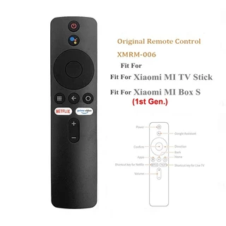 ใหม่สําหรับ Xiaomi MI กล่อง S บลูทูธรีโมทคอนโทรล XMRM-006 สมาร์ททีวีกล่อง MI TV Stick MDZ-22-AB MDZ-24-AA Google Assistant Xiaomi MI กล่อง 4S 4K รีโมทคอนโทรล
